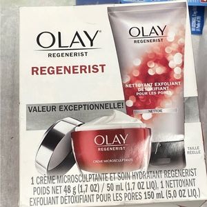 Olay Regenerist Sculpting Cream + Pore Cleanser - 48 g / 50 mL + 150 mL / 5.0 oz
